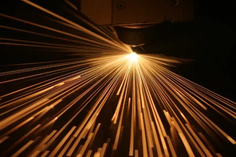 Safety when working with a laser