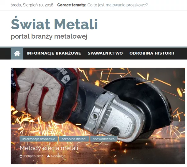Portal branży metalowej