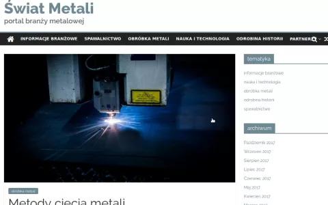 Nowe tematy na portalu