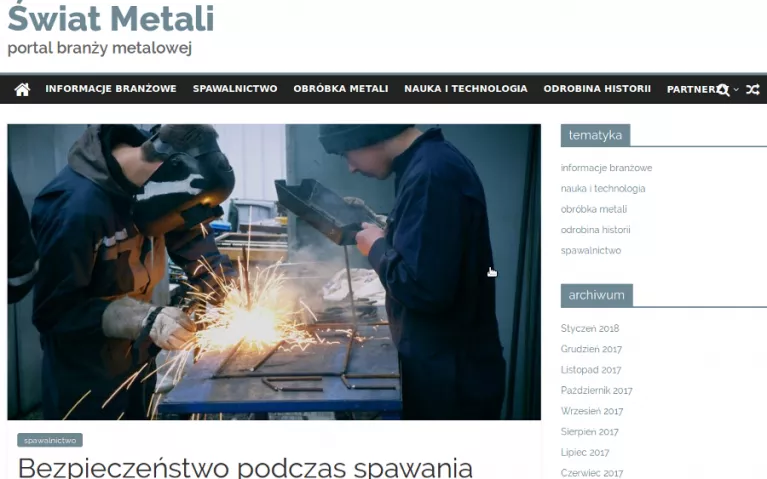 Bezpieczeństwo w pracy spawacza