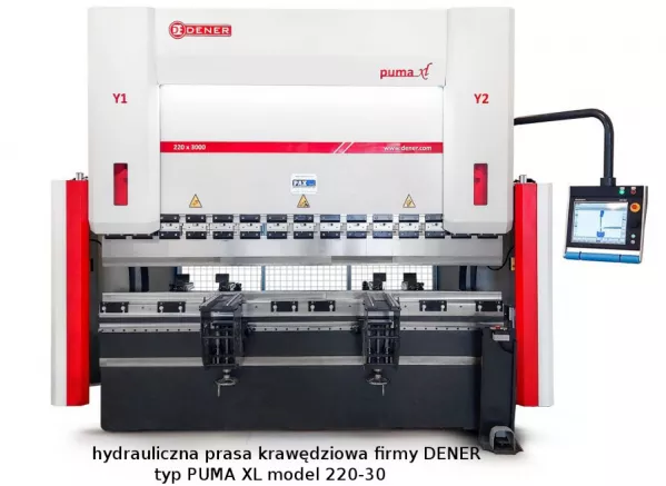 Nowe maszyny w naszym zakładzie