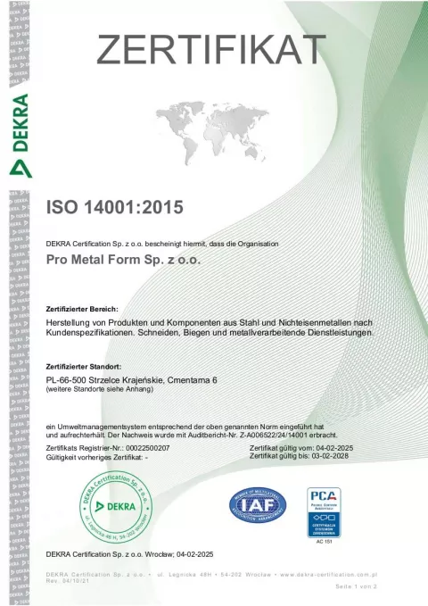 ISO 14001:2015 (DE)