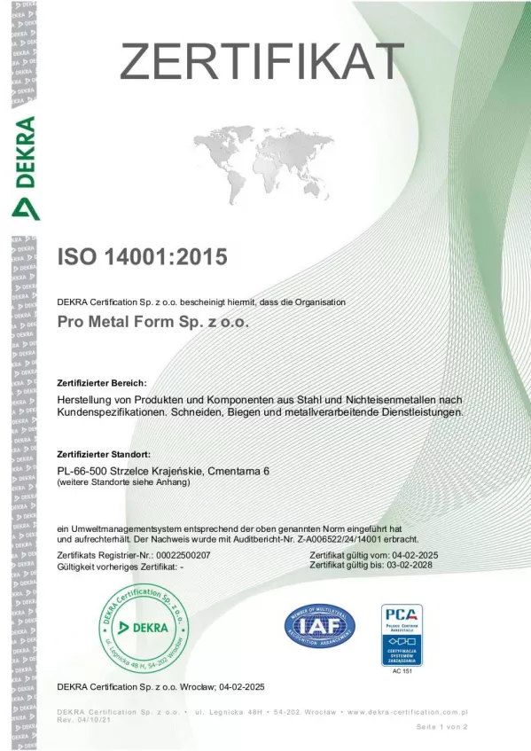 ISO 14001:2015 (DE)