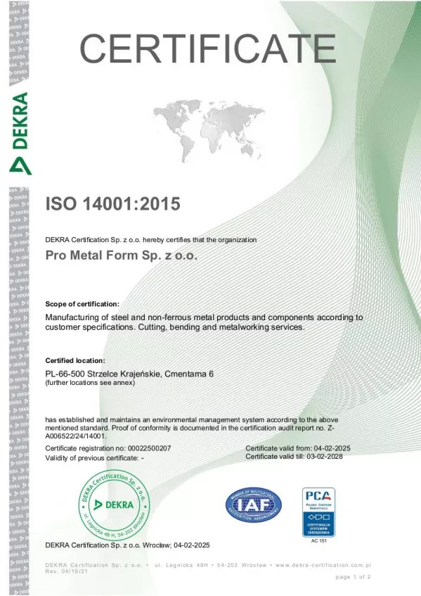 ISO 14001:2015 (EN)