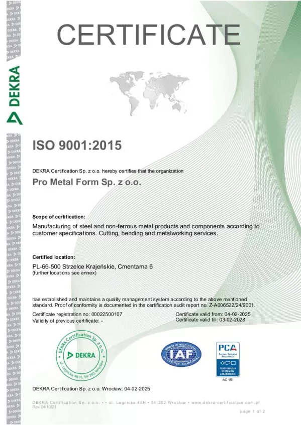 ISO 9001:2015 (EN)
